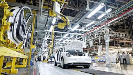 泰国首款本地化量产纯电车型长城欧拉好猫正式下线